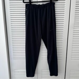 Men’s Black Dri-fit Nike Running Pants Size L